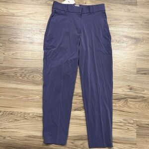 Nike Dri Fit Tour Golf Pants Sanded Purple Navy Women's Medium IH7487-508 $120